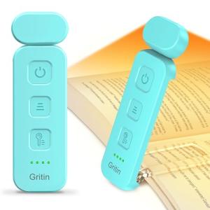 Rechargeable Clip-On Book Light with Eye Care