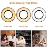 Clip-On Desk Lamp with 10 Dimmable Brightness Modes