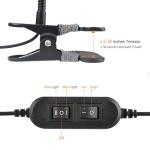 LEPOWER Clip-On Color Changeable Desk and Night Light