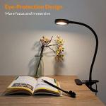 LEPOWER Clip-On Color Changeable Desk and Night Light