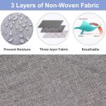 Fixwal 4 Pack Underbed Storage Bins for Clothes