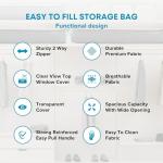 Underbed Storage Bins with Strong Handles - 3 Pack