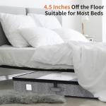 Fixwal 4 Pack Underbed Storage Bins for Clothes