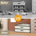 Under Bed Shoe Organizer - Set of 2