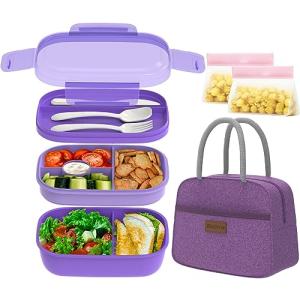 JBGOYON® Stackable Bento Lunch Box & Bag