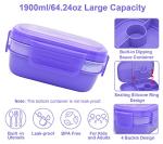 JBGOYON® Stackable Bento Lunch Box & Bag