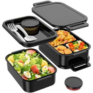 Jelife Large Stackable Adult Bento Lunch Box