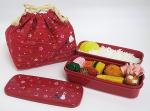 Japanese Rabbit Moon Bento Box Set with Chopsticks