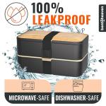 Bentoheaven Premium Adult Lunch Box with Utensils