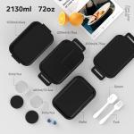 Jelife Large Stackable Adult Bento Lunch Box