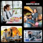 Jelife Large Stackable Adult Bento Lunch Box