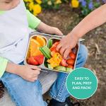 PlanetBox Shuttle Stainless Steel Bento Box for Kids