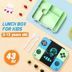 Cool Gamer Backpack and Bento Lunch Box Set