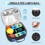 Cool Gamer Backpack and Bento Lunch Box Set