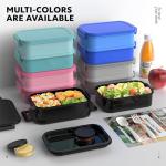 Jelife Large Stackable Adult Bento Lunch Box