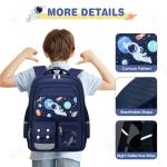 Kids Space Backpack & Bento Lunch Box Set