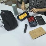 L-WASH Bento Box Set with Bamboo Lid & Utensils