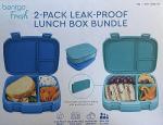 Bentgo Fresh 2-Pack Leak-Proof Bento Lunch Boxes