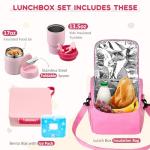 Pawtong Insulated Lunch Box Set for Kids
