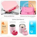 Pawtong Insulated Lunch Box Set for Kids