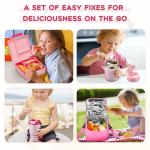 Pawtong Insulated Lunch Box Set for Kids