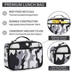 Rickyh Insulated Lunch Bag with Padded Liner