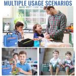 Insulated Lunch Bag for Kids - Blue