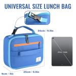 Insulated Lunch Bag for Kids - Blue