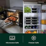 12-Pack BPA-Free Meal Prep Containers – Stackable & Reusable