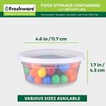 50-Pack 8 oz Stackable Food Storage Containers