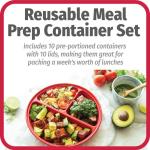 GoodCook Microwave & Dishwasher-Safe Meal Prep Containers