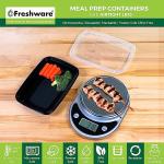 Freshware 50-Pack Meal Prep Containers with Lids