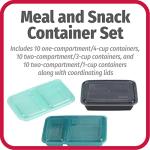 GoodCook 60-Piece BPA-Free Meal Prep Set