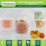 Freshware 36-Piece Stackable Food Storage Set