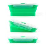 Vremi Collapsible Silicone Food Storage Containers Set