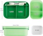 Stackable Bento Box for Meals on the Go