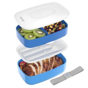 Bentgo Classic Stackable Bento Box with Utensils