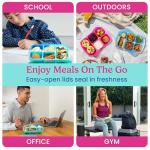 Bentgo Easyboxes 8-Piece Stackable Food Containers