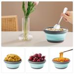 Collapsible Silicone Bowl Set for Camping & Kitchen