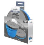 Large Blue Collapsible Silicone Bowl by Alpine Mountain