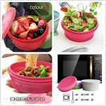 IYYI 800ML Silicone Collapsible Bowl with Lid