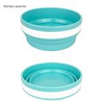 Collapsible Silicone Food Storage Bowls with Lids