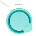 Collapsible Silicone Food Storage Bowls with Lids