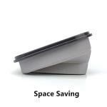 Collapsible Silicone Camping Bowl with Lid, 900ml