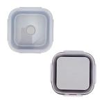 Collapsible Silicone Camping Bowl with Lid, 900ml