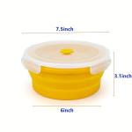 Lunbengo Collapsible Silicone Bowl with Lid, 1200ml