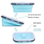 Collapsible Silicone Food Storage Containers Set of 4