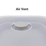 Collapsible Silicone Camping Bowl with Lid, 900ml