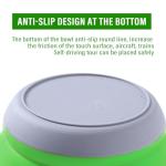 Collapsible Silicone Bowls with Lids - 3pcs Set