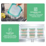 Collapsible Silicone Bowl with Lid and Magnet